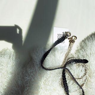 Round-buckle Braided Belt