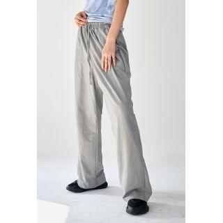 Pigment Drawstring Wide-leg Pants