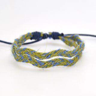 Two Tone Braided Bracelet