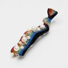 Faux Pearl Rainbow / Leopard Print Hair Tie Leopard - One Size