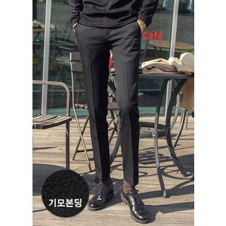 Brushed Fleece Lined Dress Pants