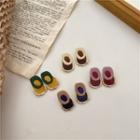 Two-tone Drop Earring
