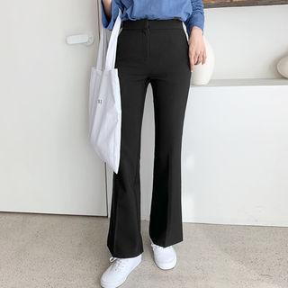 Flat-front Dress Pant In 2 Designs