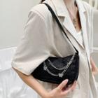 Butterfly Chain Strap Lace Shoulder Bag