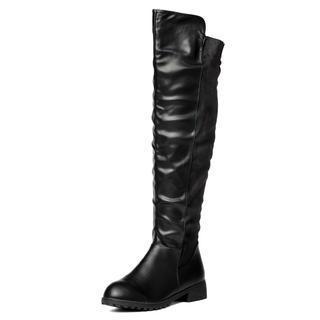 Hidden Wedge Over-the-knee Boots