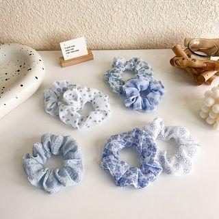 Simple Blue Hair Tie