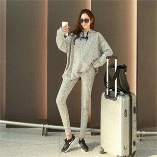 Set: Dolman-sleeve M Lange Hoodie + Sweatpants