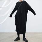 Long Sweater Black - One Size