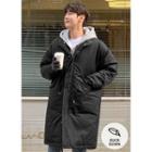 Stand-collar Oversized Padded Parka