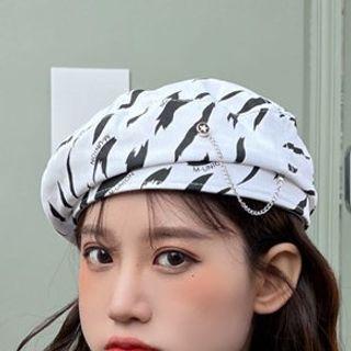 Chain Beret Hat