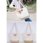 Embroidered-detail Shopper Bag