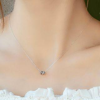 925 Sterling Silver Nuts Pendant Necklace As Shown In Figure - One Size