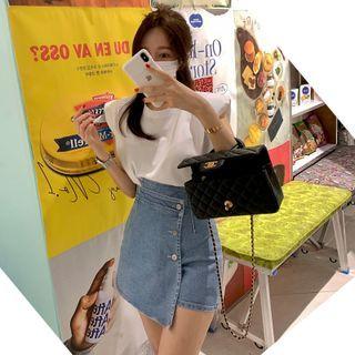 Sleeveless T-shirt White - One Size