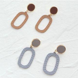Oval Dangle Earring
