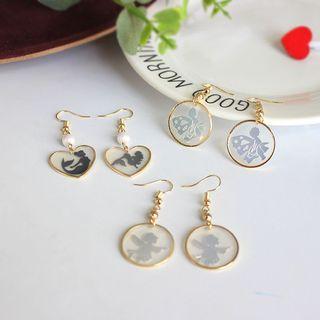 Acrylic Mermaid / Angel Dangle Earring