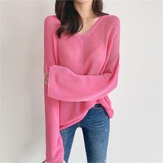 Boxy Summer Rib-knit Top