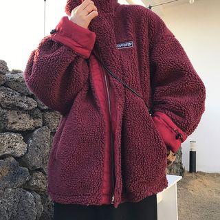 Reversible Logo Zip Jacket