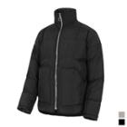 High-neck Padded Shell Zip Jacket