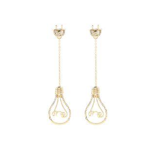 Light Bulb Earring / Clip-on Earring