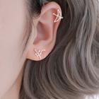 Rhinestone Constellation Ear Cuff