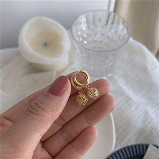 Cutout Rhinestone Earrings