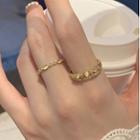 Cat Eye Stone Ring / Set Of 2