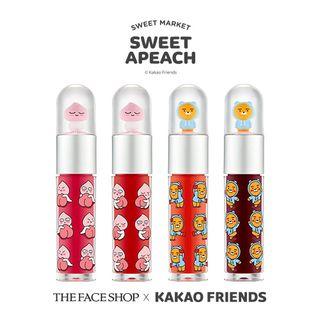 The Face Shop - Blossom Tint (4 Colors) (kakao Friends Edition) #02 Rd Red Hood Ryan