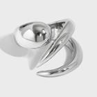 Open Ring 1 Pc - Silver - 16