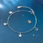 Star Bracelet 1pc - Silver - One Size