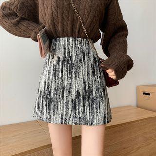 Tue-dyed A-line Skirt