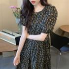 Floral Loose-fit Dress