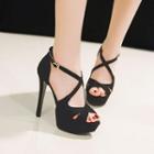 High Heel Strapped Sandals