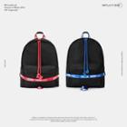 Tie-accent Lettering Backpack