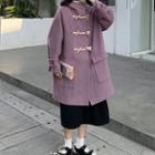 Pocket Detail Long Duffle Coat