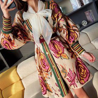Floral Midi Cardigan