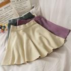 Elastic High-waist Mini Skirt In 6 Colors