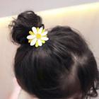 Flower-accent Hair Tie / Head Clip