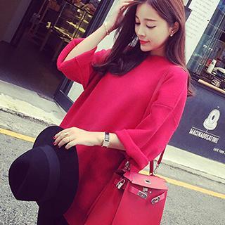 Loose-fit Long Sweater