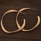 Twist Hoop Earring K3 - One Size