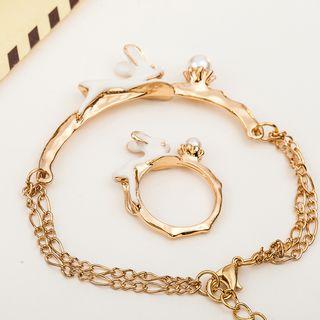Rabbit Ring / Hair Clip