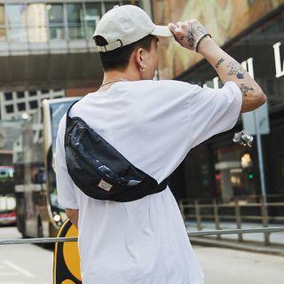 Camo Panel Belt Bag