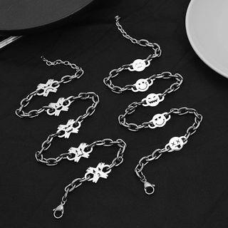 Couple Matching Expression Chain Choker
