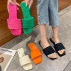 Terry Cotton Sandals