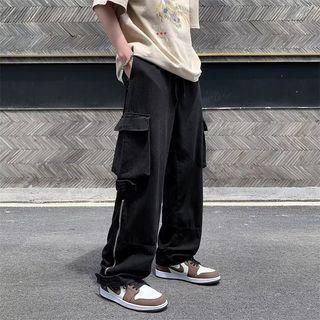 Zip Pocket Cargo Pants