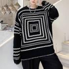 Square Pattern Sweater