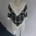 Fringed Cover-up Top