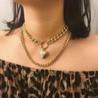 Heart Chain Pendant Necklace