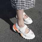 Cutout-panel Self-fastener Sneakers
