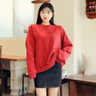 Loose-fit Colored Pullover
