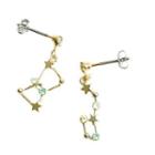Zodiac Non-matching Drop Earring